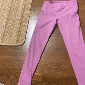 athleta girl purple leggings!